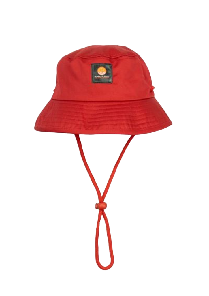 Halswell School Bucket Hat Red