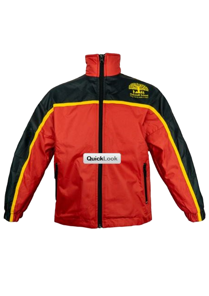 Halswell School Jacket Red Kids