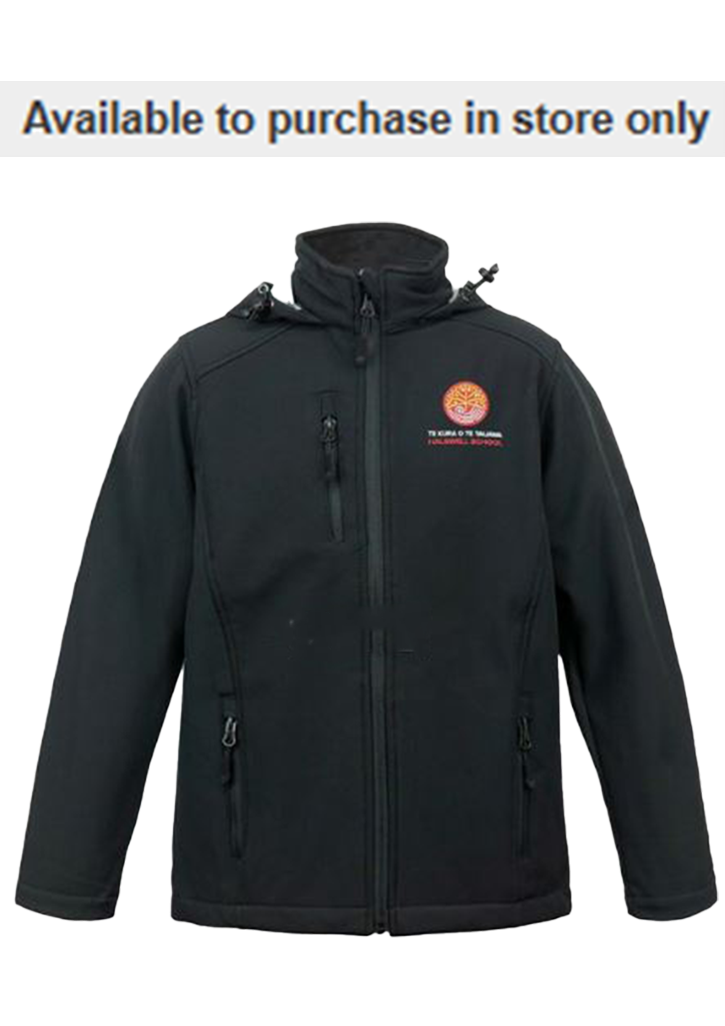 Halswell School Senior Jacket Black(Year 7-8 ONLY)